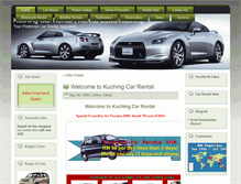 Tablet Screenshot of kuchingcarrental.com